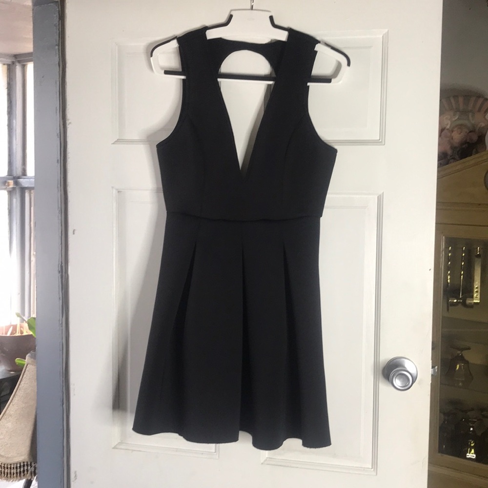 Hot Gal black mini dress size Large